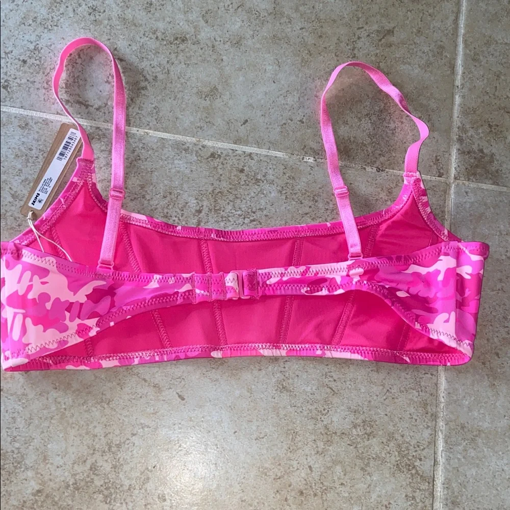 NWT SKIMS Signature Swim Corset Bikini Top size XL - Picture 6 of 7